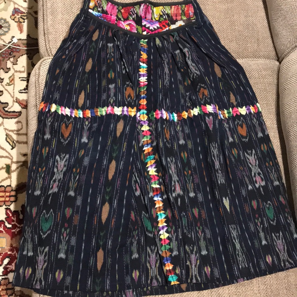 Handmade traditional Guatemalan skirt